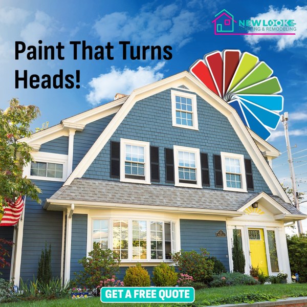 New Look Painting ad — deck staining and sealing