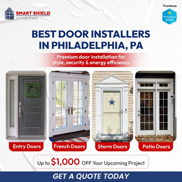 Smart Shield Windows ad — expert window and door installation